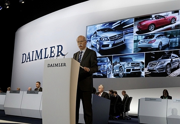 Daimler Annual Report Meeting 2013