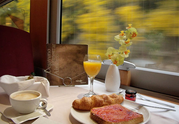 Train and Breakfast. Foto: Renfe