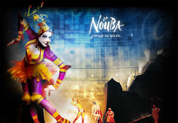 La Nouba, Cirque du Soleil. Make clic to buy