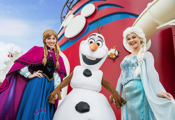 Disney Frozen on the Disney Cruise Line