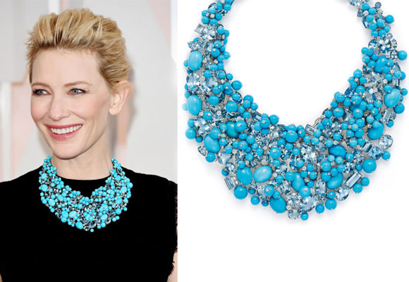 Cate Blanchett con collar de Tiffany&Co. Haz clic para comprar