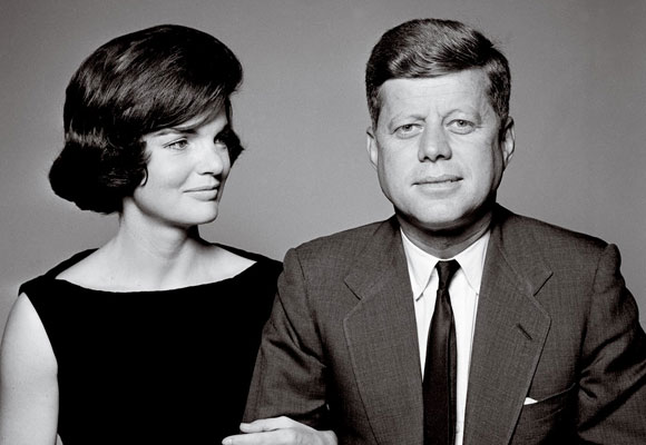 Jackie y John F. Kennedy