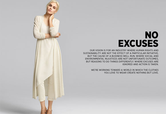 No excuses, Eileen Fisher
