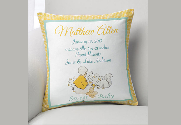Personalized Sweet Baby Pillow