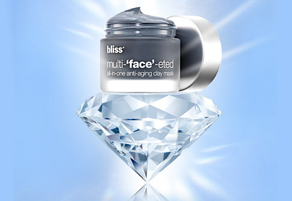 bliss multi-‘face’-eted all-in-one anti-aging clay mask