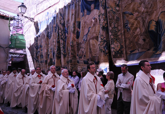 Celebración del Corpus en Toledo