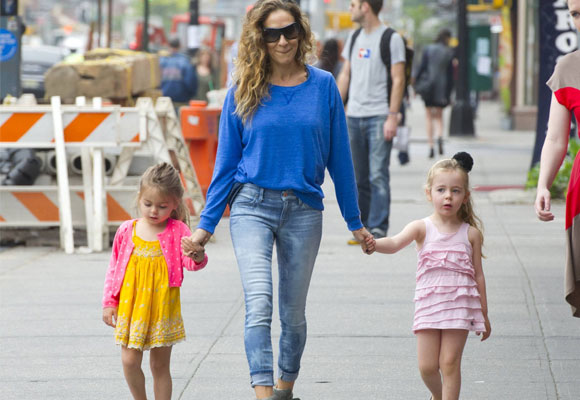Sarah Jessica con sus hijas
