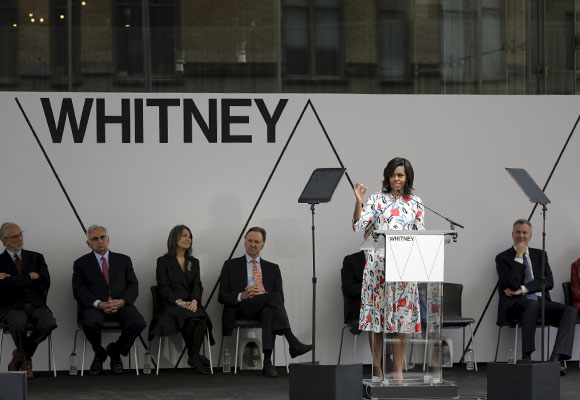 Inauguración del Museo Whitney por parte de Michelle Obama