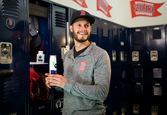 NIVEA Men behind the scenes with Boston Red Sox pitcher Joe Kelly 3