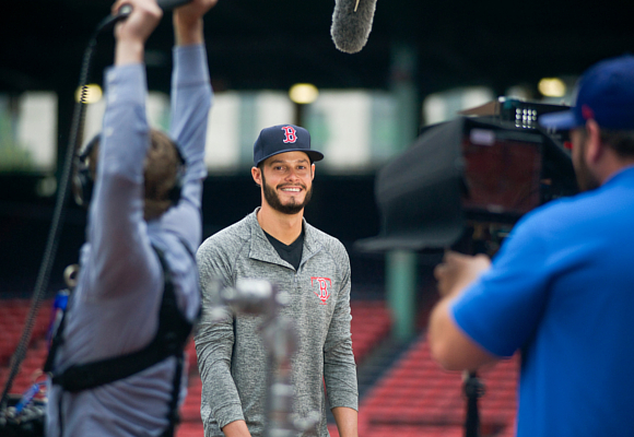 NIVEA Men behind the scenes with Boston Red Sox pitcher Joe Kelly