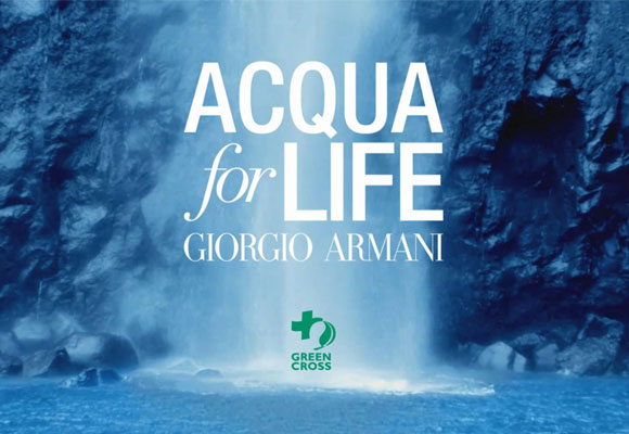 Acqua for Life, Giorgio Armani