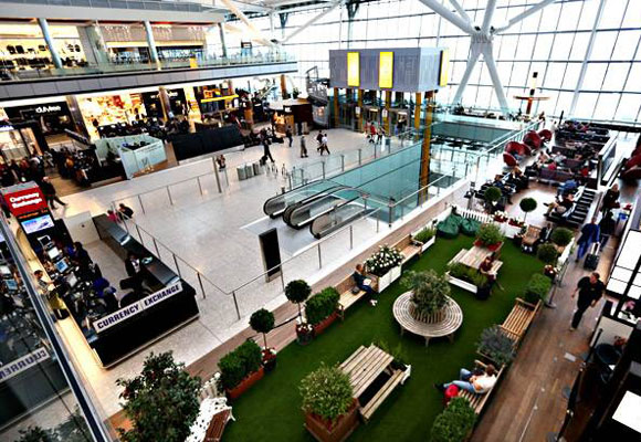 Terminal 5 del Aeropuerto londinense de Heathrow. Foto: heathrow airport