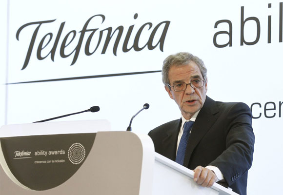 César Alierta, hasta ahora Presidente de Telefónica