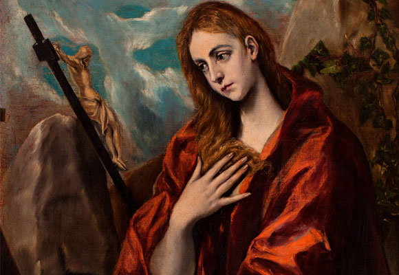 Magdalena Penitente, El Greco 1590. Foto: Museu del Cau Ferrat de Sitges