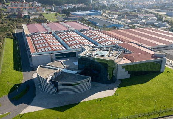 Inditex, cuartel general en Arteixo, A Coruña