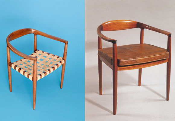 Chair designed by Javier Carvajal for Loewe