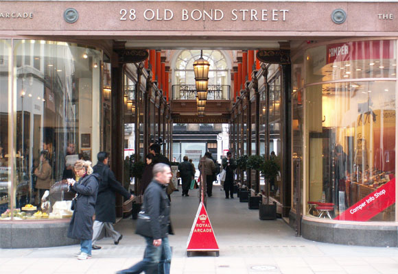 Old Bond Street en Londres. Foto: wikipedia