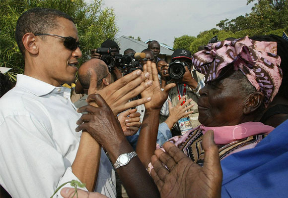 Barack Obama en una visita a Kenia. Foto: Efe