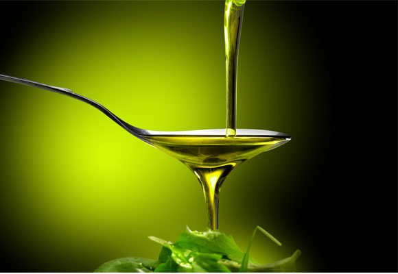 aceite de oliva cuchara