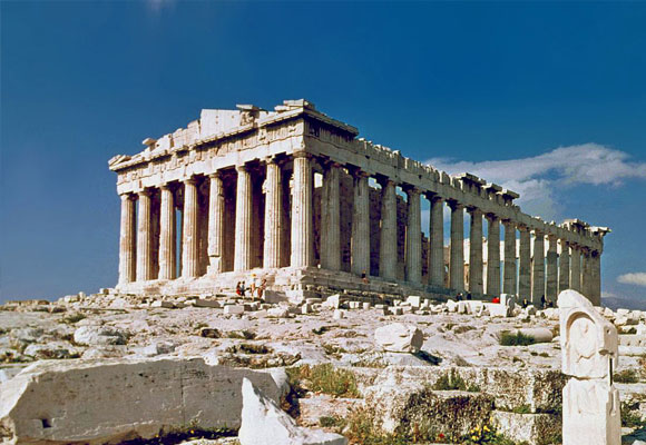 La Acrópolis de Atenas, uno de los símbolos griegos