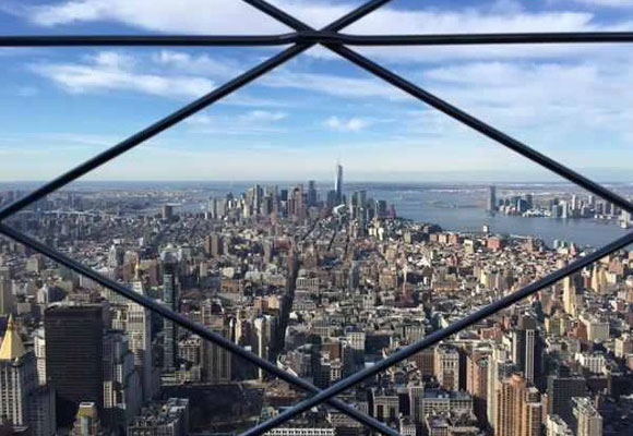Tanto el Rockefeller Center como el Empire State building ofrecen vistas impresionantes de la ciudad