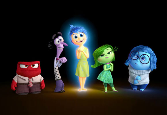 Las cinco emociones básicas de Pixar