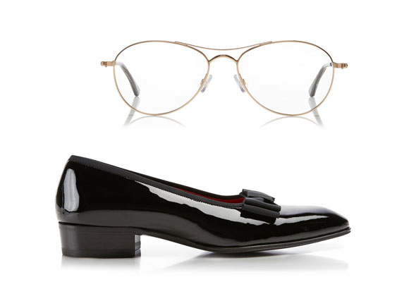 Zapatos y gafas Tom Ford. Haz clic para comprar