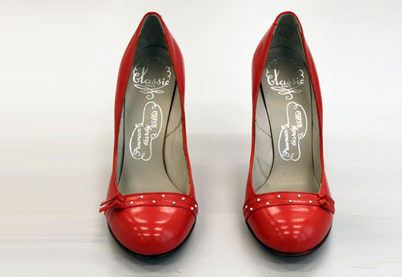 Zapatos rojos 1958. Foto: Museo V&A