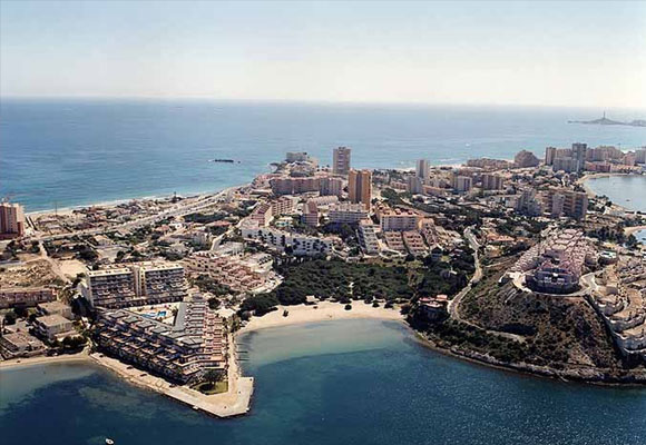 Vista aérea de Cartagena. Foto: cartagenaturismo