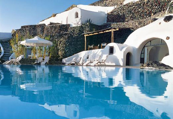 Hotel Perivolas, piscina