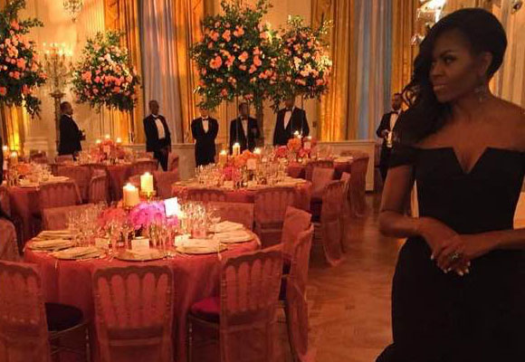 El vestido de Michelle Obama acaparó todas las miradas