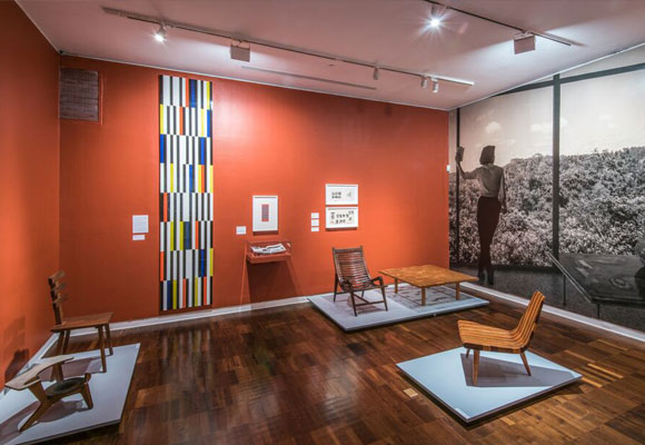 Installation view of ‘Moderno: Design for Living in Brazil, Mexico, and Venezuela, 1940–1978’ Photo credit : the Americas Society