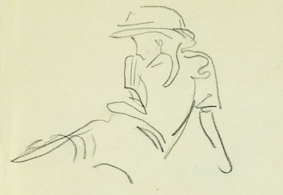 Figura en la arena (1917), Joaquín Sorolla
