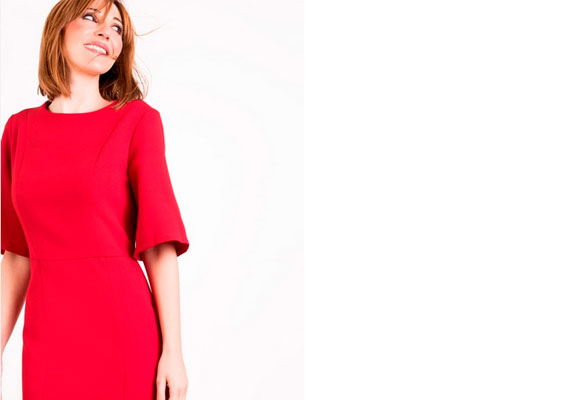 Vestido rojo Toplove. Haz clic para comprarlo