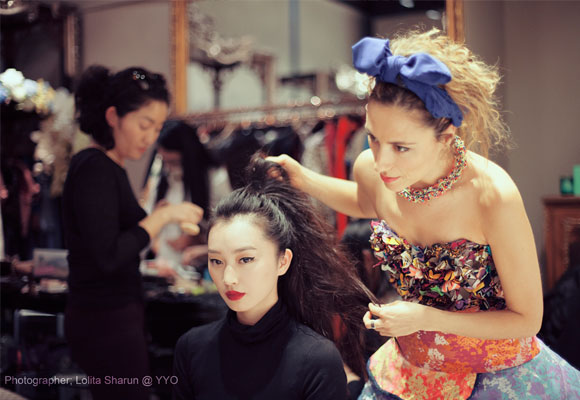 CeliaB en la Semana de la Moda de Shangái