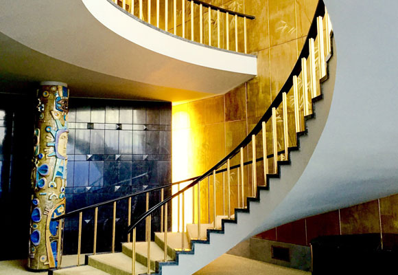 Escalera en el Hotel Ritz de Lisboa