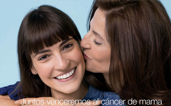 Campaña contra el cáncer de mama de Estée Lauder. Haz clic para comprar
