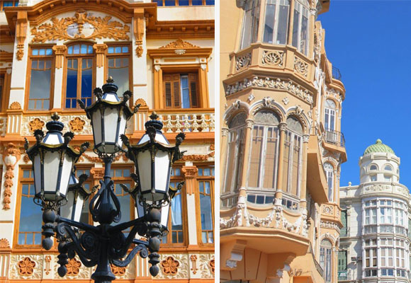 Ejemplos de arquitectura modernista en Melilla