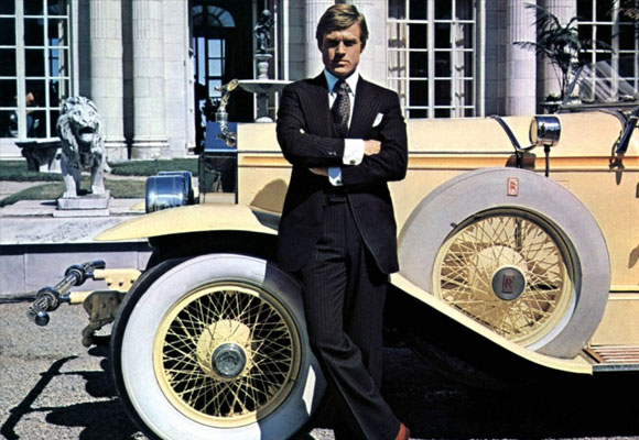 Robert Redford en 'El Gran Gatsby' con vestuario de Ralph Lauren