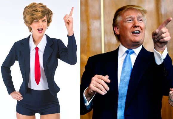 Este año triunfa el disfraz sexy 'Donald Trump'