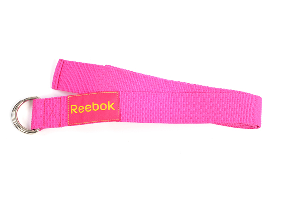 Yoga strap de Reebok. Perfecto para principiantes. Aquí puedes comprarlo