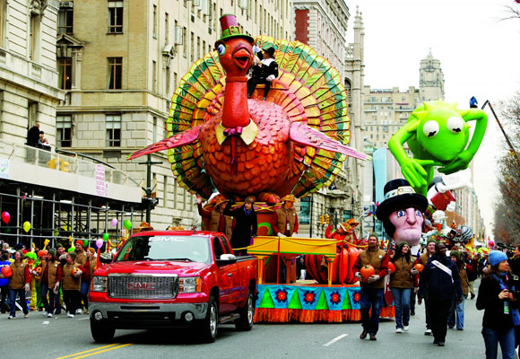El Día de Acción de Gracias es todo un acontecimiento en Estados Unidos con impresionantes desfiles como el de Nueva York