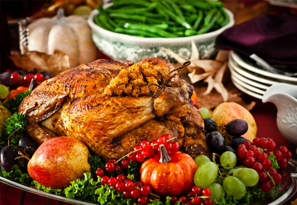 Hay manjares típicos de Thanksgiving day como el pavo o las verduras de otoño