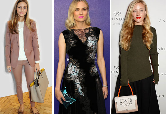 Olivia Palermo, Diane Kruger o Kate Foley son muchas de las celebs que llevan sus bolsos