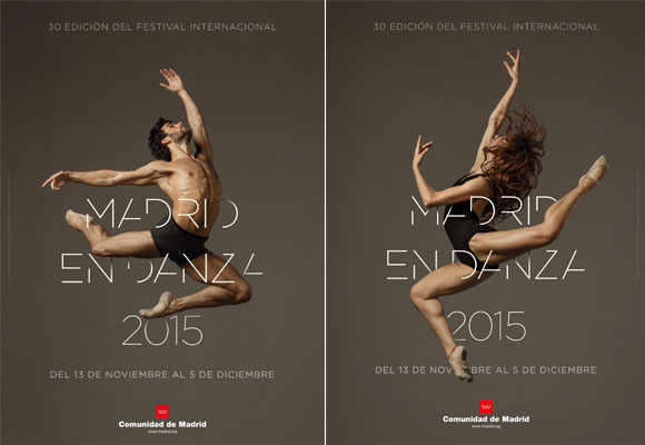 Carteles oficiales del Festival Internacional de Danza de Madrid 2015