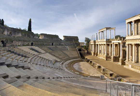 Mérida conserva un anfiteatro romano con capacidad para 6.000 personas