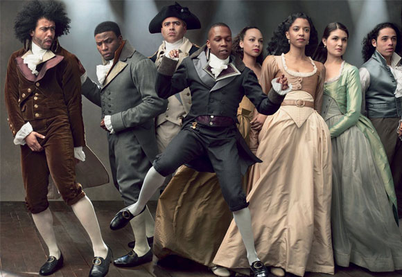 From Vogue.com, one beautiful shot of the cast by Annie Leibovitz.