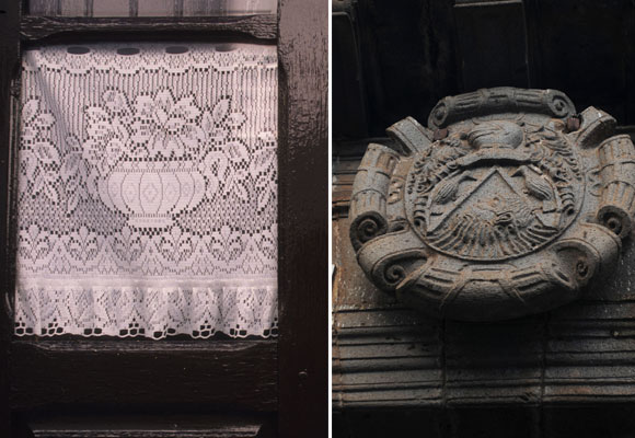 Ventanas 'chivatas' y el escudo más antiguo en la Casa del Corregidor