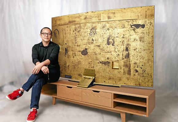Sung Yong ha creado este televisor de diseño para Samsung