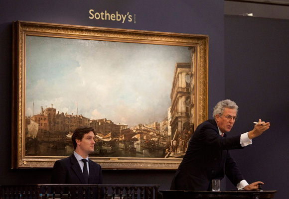 Sotheby's tiene en EEUU su principal mercado en las subastas